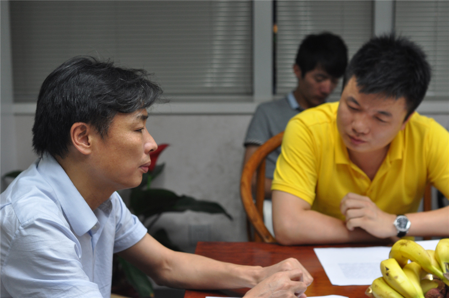 陳教授在我公司給我們傳授專業(yè)知識(shí)(圖5)
